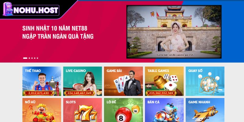 Giới thiệu nhà cái NET88
